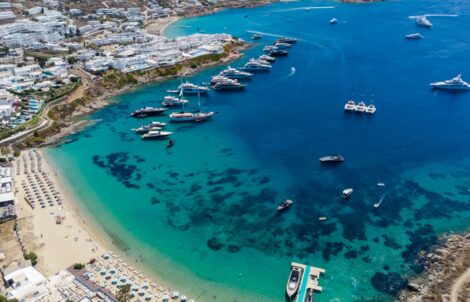 Mykonos South Coast private cruise